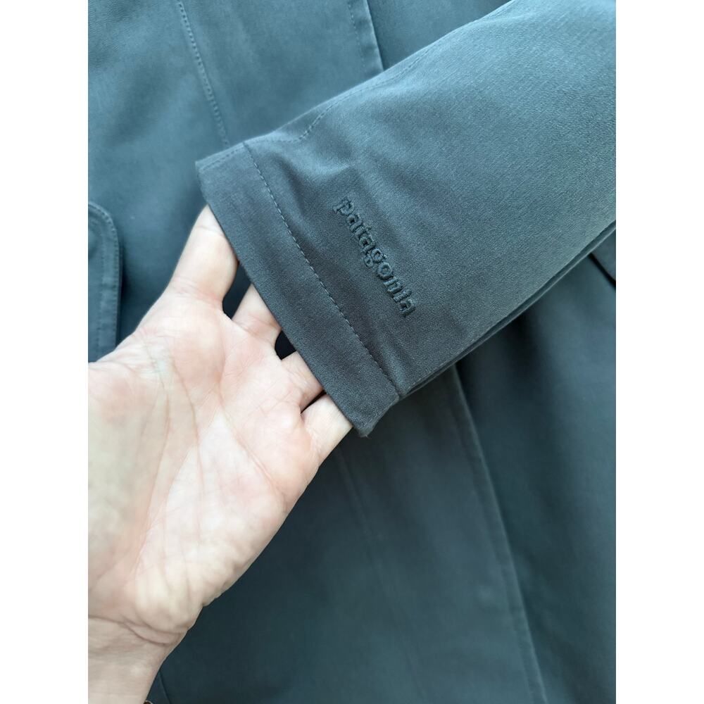 PATAGONIA Tres 3 in 1 waterproof gray burgundy goose down parka coat jacket XS - Picture 7 of 15